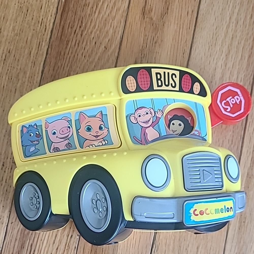Cocomelon Yellow School Bus Toy